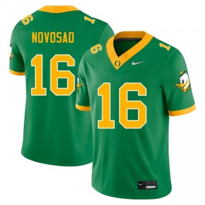 #16 Austin Novosad Ducks Green Mens Jersey University College Football 532279-152