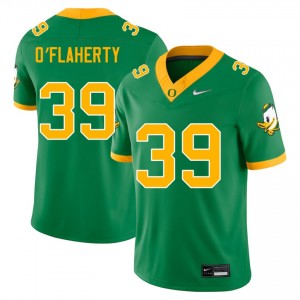 #39 Cormac O'Flaherty The Ducks Green Men Jersey High School College Football 846880-543