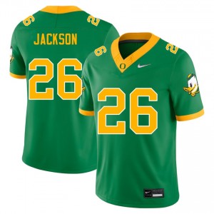 #26 Devon Jackson The Ducks Green Mens Jerseys Player College Football 607183-521