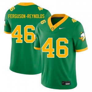 #46 James Ferguson-Reynolds The Ducks Green Mens Jersey Limited College Football 454561-976