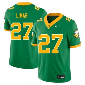 #27 Jayden Limar Oregon Ducks Green Men Jersey High School College Football 284528-281