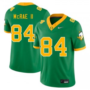 #84 Jovon McRae II UO Green Men Jerseys Stitched College Football 465341-977