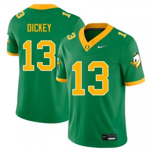 #13 Jurrion Dickey Oregon Ducks Green Mens Jerseys Player College Football 837789-922