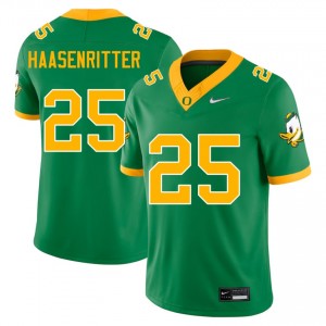 #25 Kilohana Haasenritter Ducks Green Mens Jersey Alumni College Football 542976-617