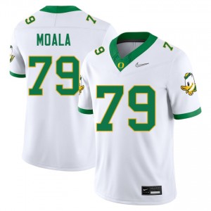 #79 Lipe Moala UO White Mens Jersey Limited College Football 885995-410