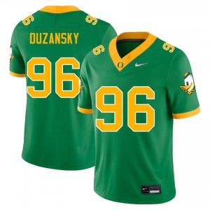 #96 Nick Duzansky The Ducks Green Men's Jersey 2025 College Football 590758-879