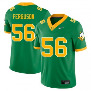 #56 Trent Ferguson Oregon Green Men Jerseys NCAA College Football 611442-333